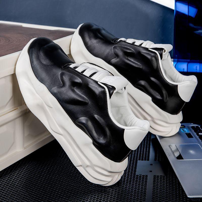Nové jaro 2024 Stovky párování Pop Boty Pánské tenisky se silnou podrážkou Běžné boty Pánské boty Módní trendy Boty