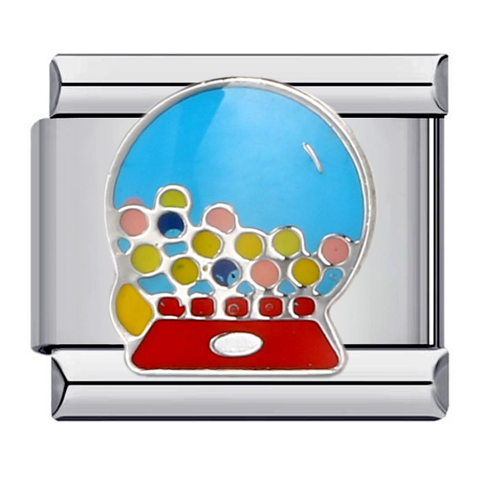 

Модные разноцветные глазурованные доллары, игральные кости, покер, снукер, подвески, итальянские звенья, браслеты 9 мм, браслет из нержавеющей стали, изготовление ювелирных изделий своими руками