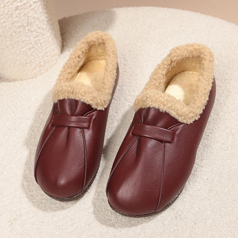 Fashion Winter Outdoor Snow Boots 2024 Women's Warm Cotton Shoes Casual Comfortable Plush Waterproof Small Leather Shoes  Women's Shoes