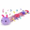 1pc Baby Music Stuffed Animal Toy with Ringing & Rustling Sounds, Multisensory Textures Suitable for Newborn Sensory Development, Musical Stuffed Anim