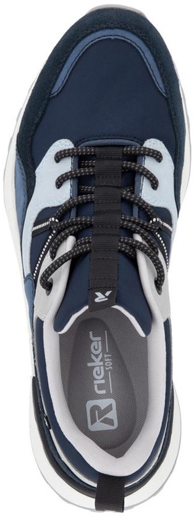 Кроссовки Rieker мужские темно-синие текстильные синтетические