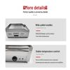 Electric Pancake & Crepe Maker with Grill Function