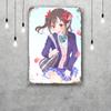 nico yazawa cartoon Funny Bar Metal Sign Retro Plaque Vintage Sign Alcohol Drinker Pub Club  Kitchen Wall Decoration