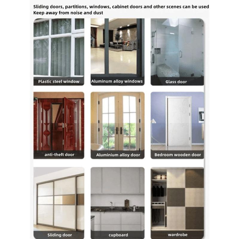 High Quality Self-Adhesive Sealing Strips - Door & Window Waterproof Tape, Soundproof Barrier, Dust-Proof Sealing Strips - Easy Installation