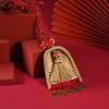 2026 Dragon Boat Festival Mugwort Fan Pendant & Indoor Sachet Bells for Door Handle and Decoration