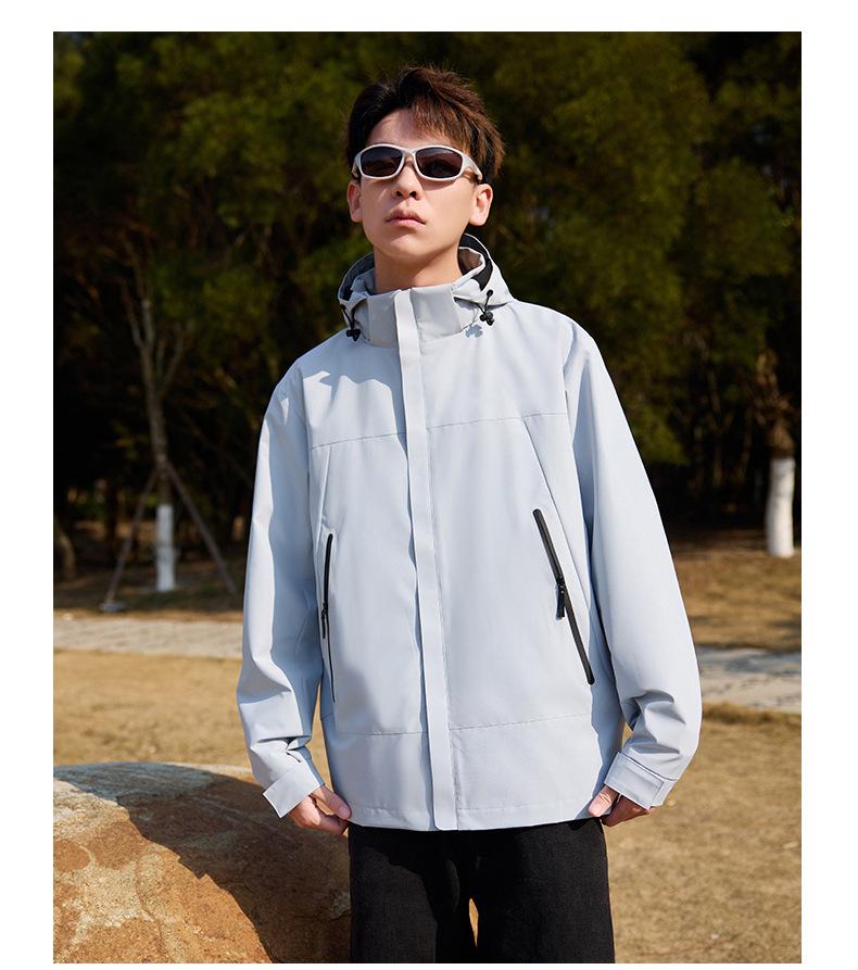 Men's and Women's Spring/Autumn Outdoor Waterproof Windbreaker