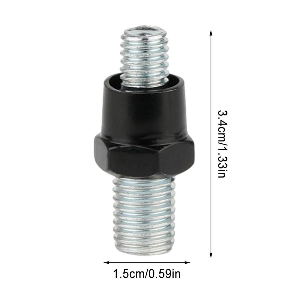 Motorcycle Rearview Mirror Screws Rearview Mirror Fixing Heightening Screw Auti-Rust Fixing Accessory For Motorcycle And Scooter