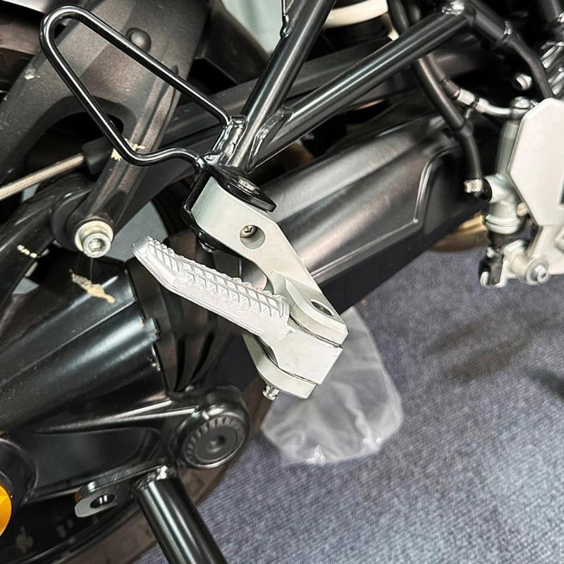 Motorcycle Passenger Footrest Lowering Kit Universal Footpeg Lowering Kit for R Nine T Racer Motorbike Easy Installation