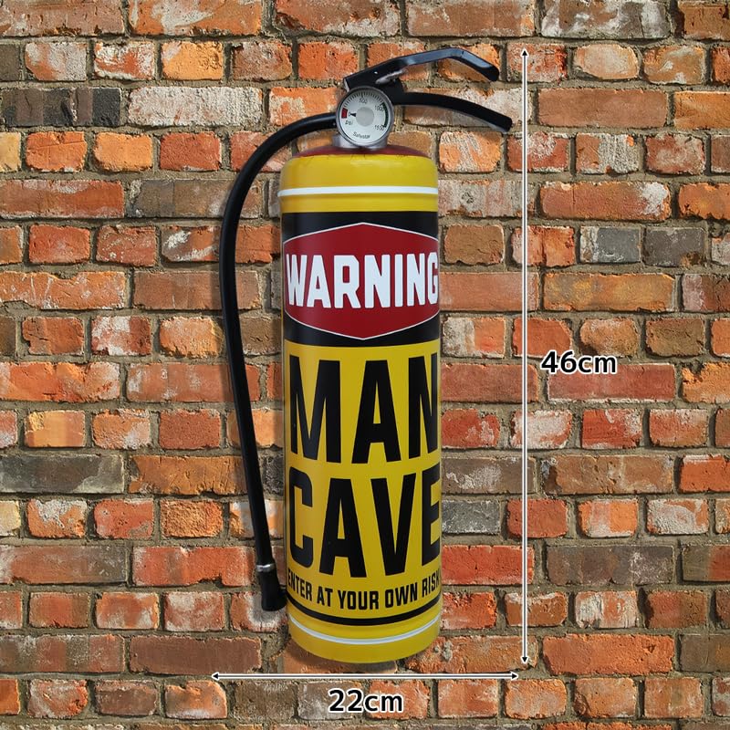 American Goods Metal 3D MAN Popular Vintage Wall American American Fire Extinguisher [WNJAPAN] Sign, Sign, CAVE, Sign, Tin-Look, Retro, Goods, BZ-244