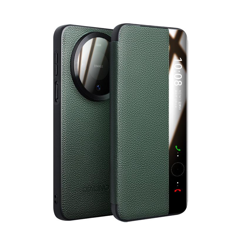 Qiali Huawei Mate 80 Pro Max Magnetic Flip Leather Case with Smart Sleep and RS Protection