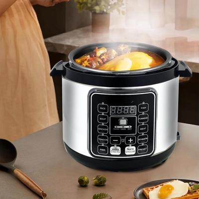 5L/6L Large Capacity Multifunctional Rice Cooker Electric Pressure Cooker Intelligent Reservation High-pressure Cooking Pot