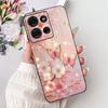 For Motorola G05 G15 Power G35 G55 G75 E15 Phone Case Back Cover Girly Fashion Flower Butterfly Paintong Soft TPU Bumper Fundas