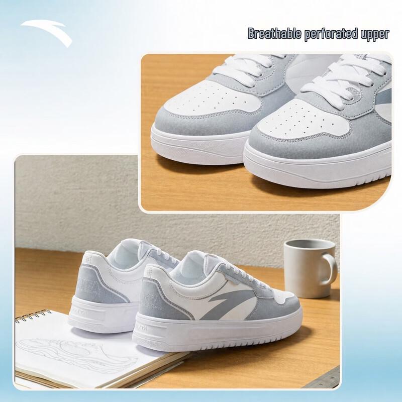 Anta Men's Casual Low-Top Skate Sneakers