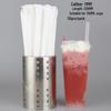 Disposable Pointed Drinking Straws for Boba Tea