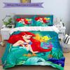 Underwater Mermaid Adventure Print 3Pcs Bedding Setduvet Cover With 2 Bedropillowcase Home Birthday Gift