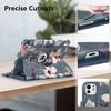 Coque + Verre Trempé - E.F.Connection - iPad Air 4/5 10,9 Pouces - Etui Rotatif 360 - Motif Fleur
