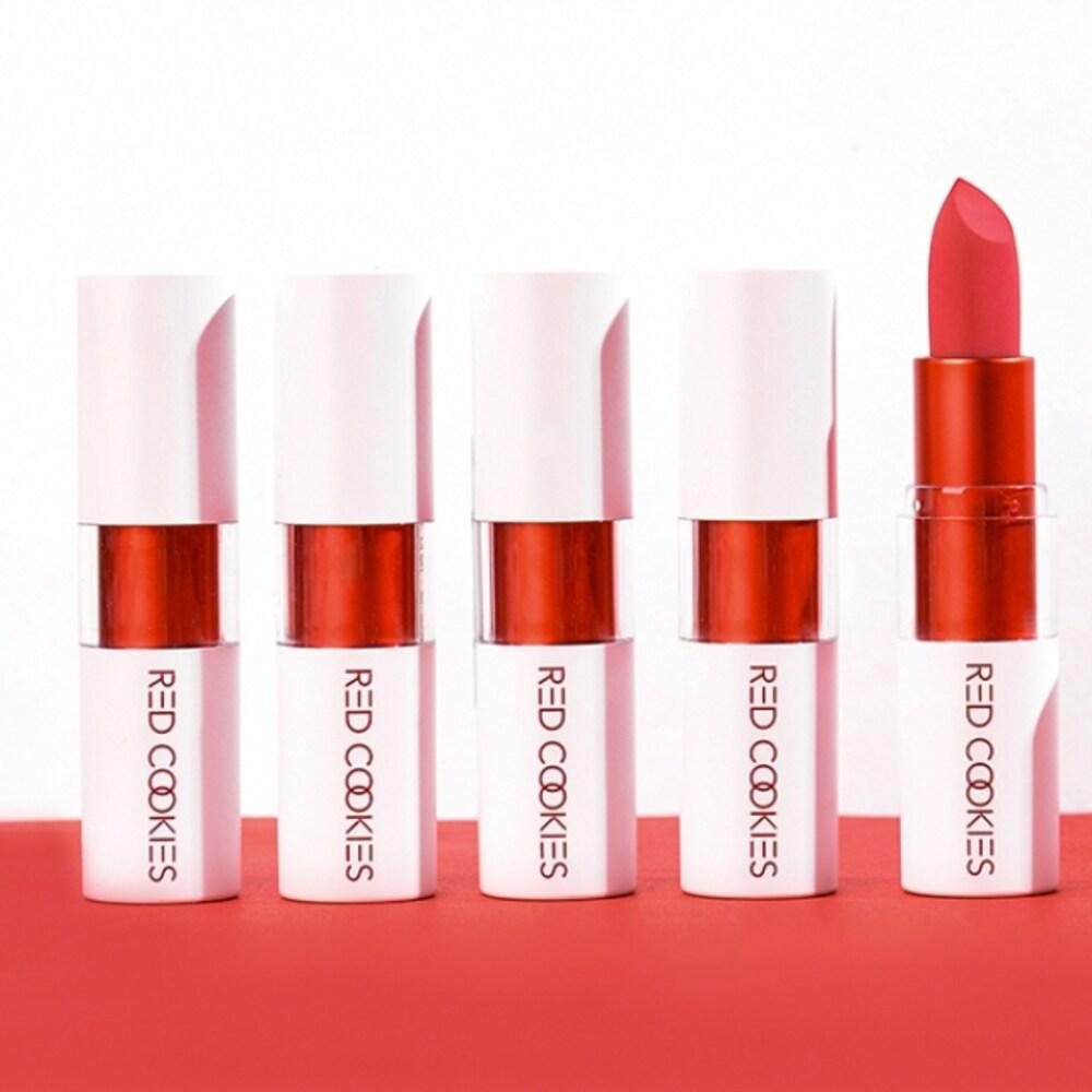 

[Red Cookies] Marshmallow Powder Lipstick 3.5g, A1 Twenty Red