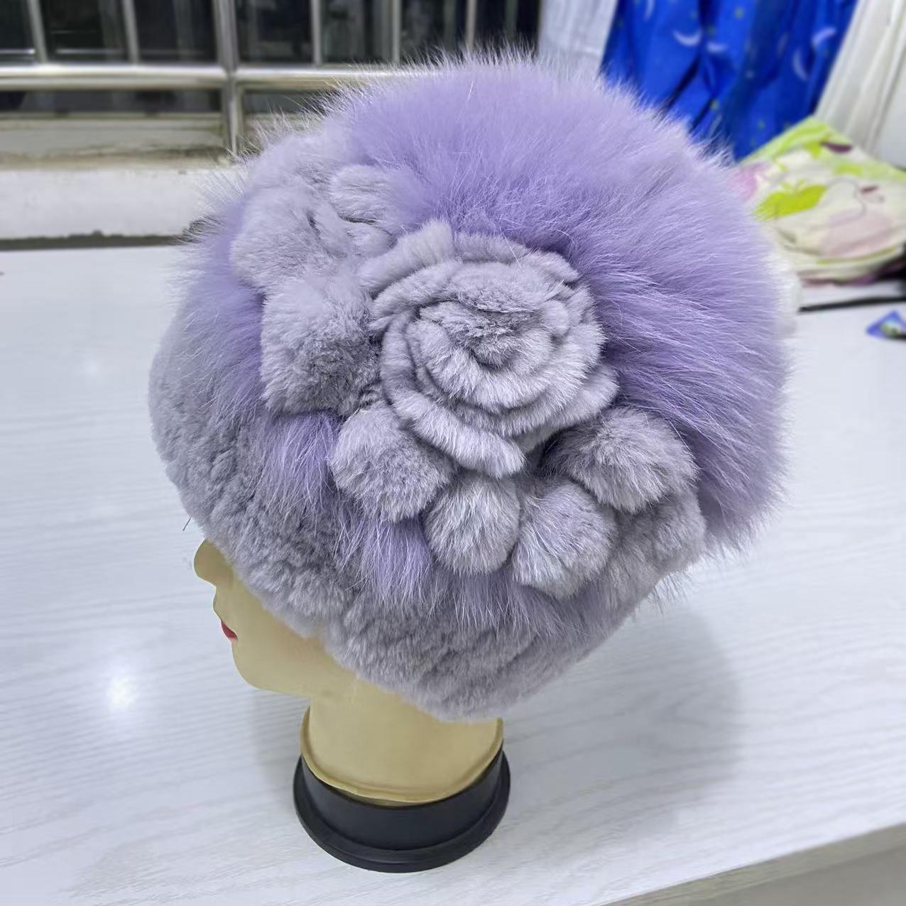 

Зимняя женская шапка из 100% натурального меха кролика Рекс, теплая женская шапка из настоящего меха кролика Рекс, эластичные шапки из натурального меха, теплые шапочки синий