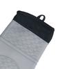 Silicone Oven Gloves Microwave Oven Gloves Heat Resistant Baking Antiscald Thickened Baking Gloves Gray