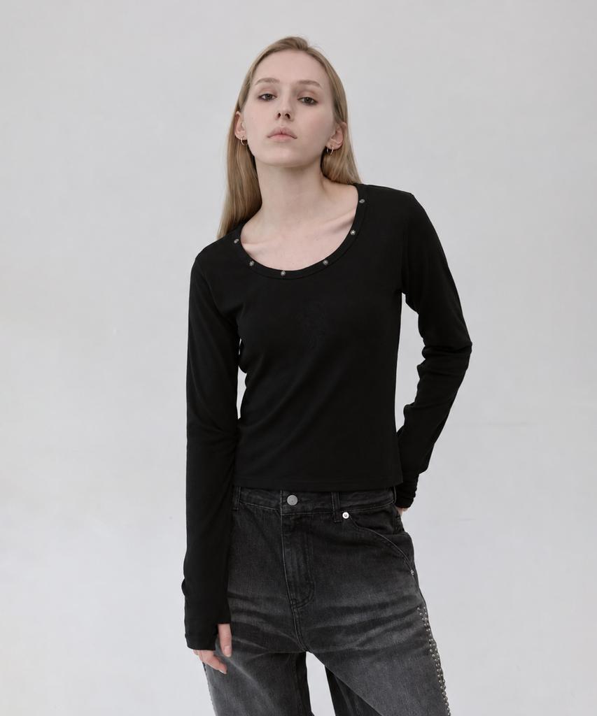 LEKIM Lwe U-Neck Long Sleeve (Black)