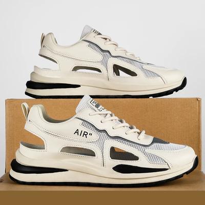 New Summer Sandals Breathable Shoes Sports Non-slip Men's Driving Mesh Beach Sandals Fashion Men Sandals