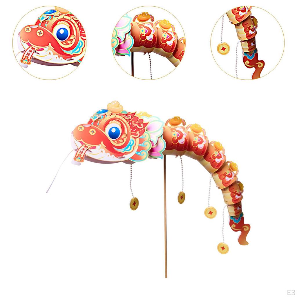 Chinese Year Lantern DIY Snake LED Festival Hanging