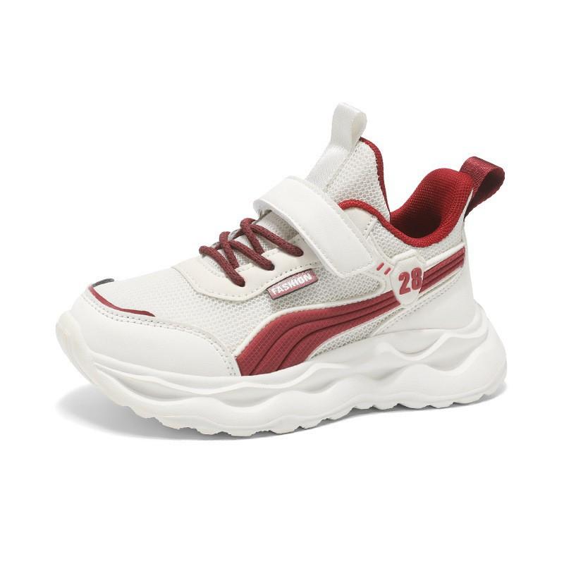 Boys Running Shoes Mesh Breathable Soft Sole Non-slip Casual Sneakers Kids 7-16 Years