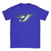 Unisexs Vintage BlueJaysBird Wing T Shirts Cotton Clothing Funny Short Sleeve Round Neck Tees Plus Size TShirt