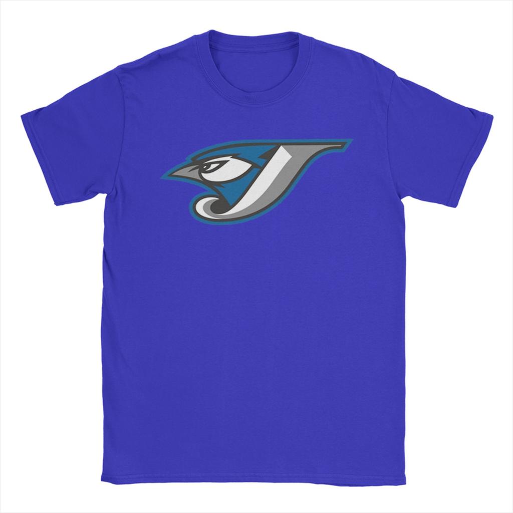 Unisexs Vintage BlueJaysBird Wing T Shirts Cotton Clothing Funny Short Sleeve Round Neck Tees Plus Size TShirt