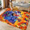 Office Rug Guitarist, Celebration theme 3D Printed Anti-Slip Rug-Machine Washable for Living Room