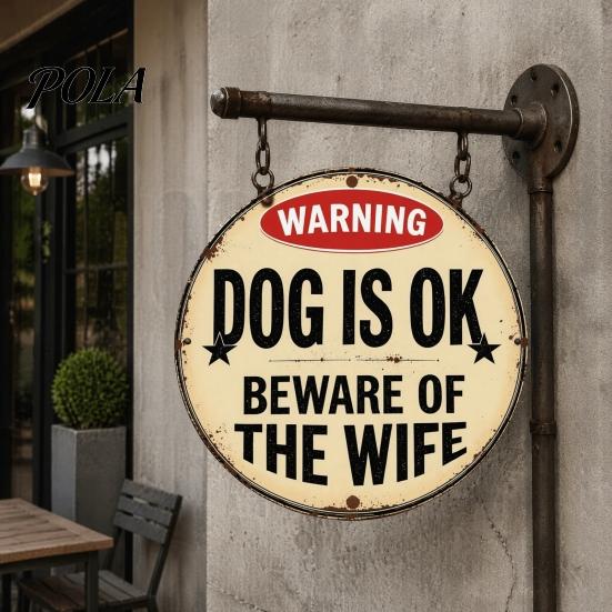 Patio Entrance Decorations Funny Wooden Hanging Sign for Front Door, Retro Distressed Wall Decor Signs Home Garden Yard Entrance, Indoor Outdoor