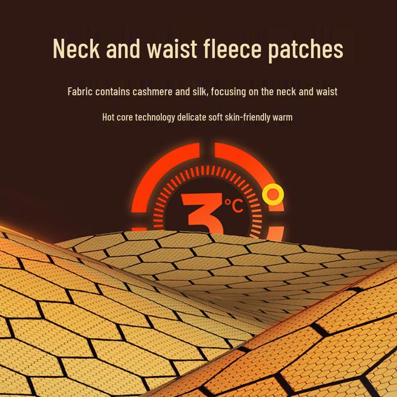 Yalu Damen 450G Vulkanfleece Thermounterwäsche-Set