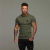 Muscleguys Summer Short Sleeved T-shirt Trend Lapel POLO Shirt Simple and Versatile with Half Sleeve