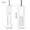 Digital Piano Keyboard Piano Sustain Pedal with Anti-Slip Rubber Bottom For MIDI Keyboard, with 1/4''(6.35mm) Input Plug