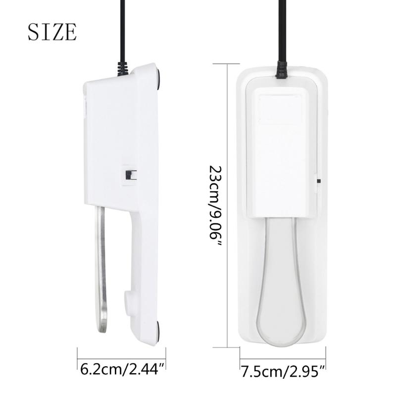 Digital Piano Keyboard Piano Sustain Pedal with Anti-Slip Rubber Bottom For MIDI Keyboard, with 1/4''(6.35mm) Input Plug