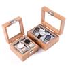 Transparent Lid Watch Storage Case 3/6grids Wooden Watch Box Watch Storage Box  Jewelry Display Box