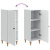 Sideboard White 33 x 34.5 x 90 cm Particleboard