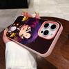 Mato seihei Yakumo Ezo Jelly Double layer Pink Mobile Phone Case for iPhone 17 16 15 14 13 12 11 Air Pro Max Plus Protective
