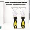 15-In-1 Paint Scraper Set with Soft Grip with Hammer Head - The Ultimate Versatile Tool for Wood, Wallpaper, Cement and More!