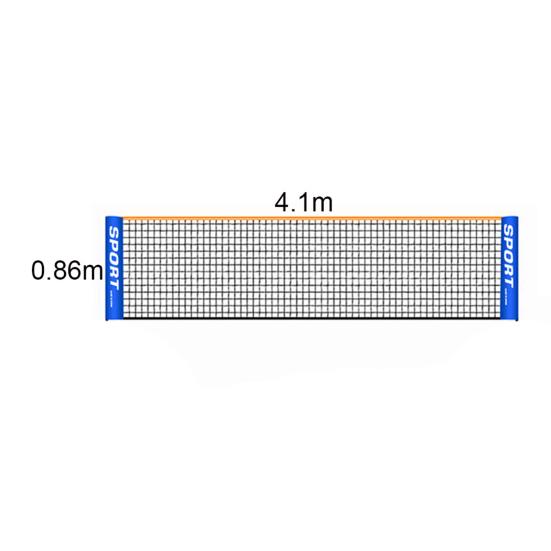 Badminton Net Thicker Foldable Easy Setup Nylon Sports Tennis Net for