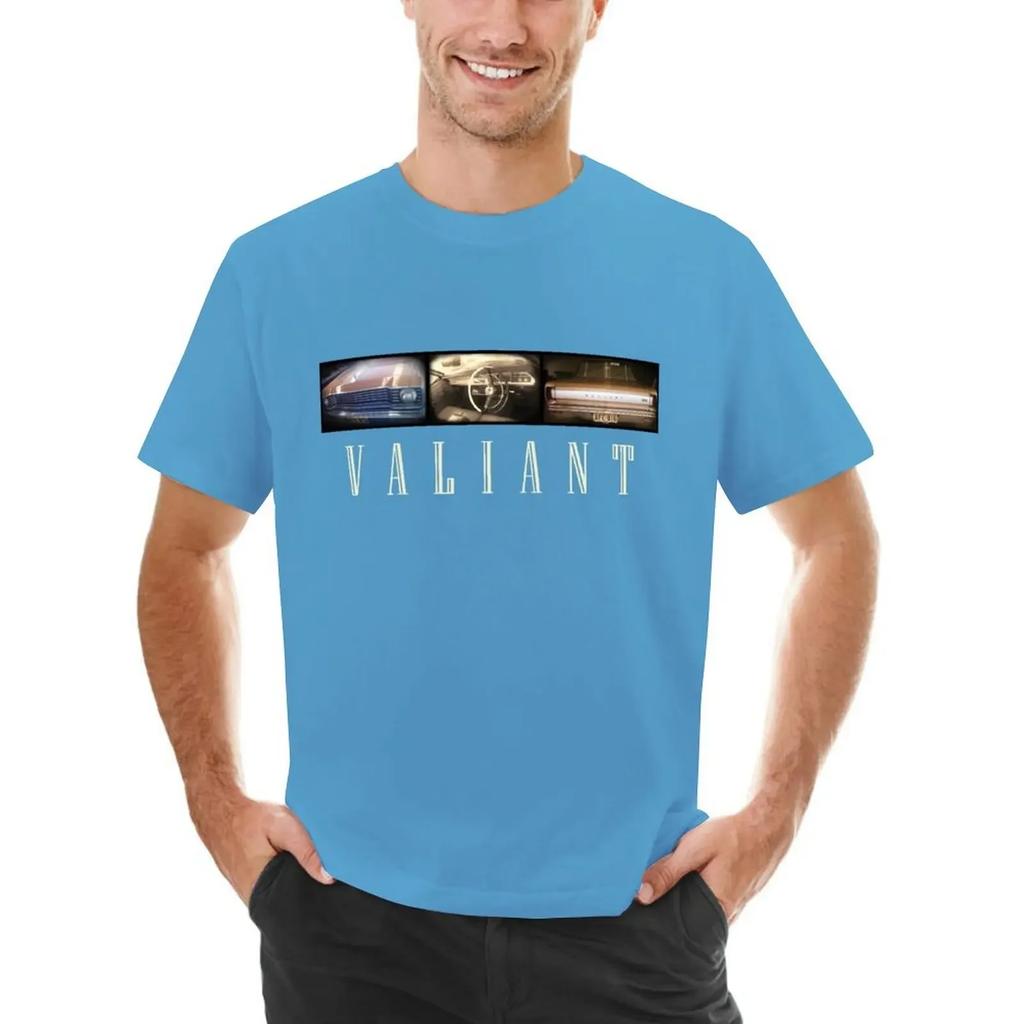 Valiant T-shirt oversized Aesthetic clothing summer clothes sports fans T-shirts for cotton