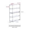 Clear Acrylic Jewelry Storage Box: Elegant Display for Earrings, Necklaces, and Accessories
