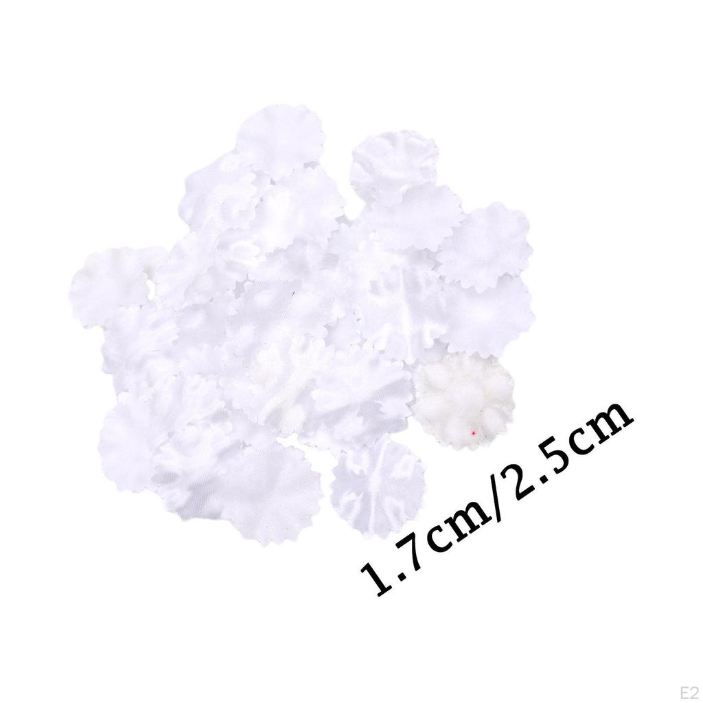100 Pieces Artificial Flower Petals Matt Cloth Romantic for Wedding Decorations Vines