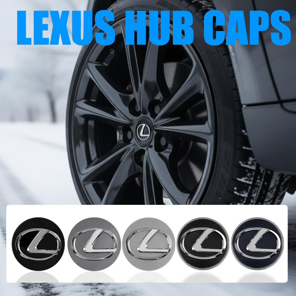 4KS 60mm Pro Lexus FSPORT LBX NX RX 350h 450h ES UX 300e GS GX IS Krytka středu kola automobilu Poklice Příslušenství pro exteriér vozu