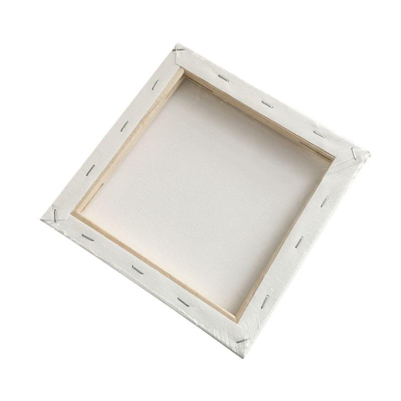 Beginner Practice Pure Cotton Linen Canvas Frame for Oil and Acrylic Painting, 1.5cm Thick