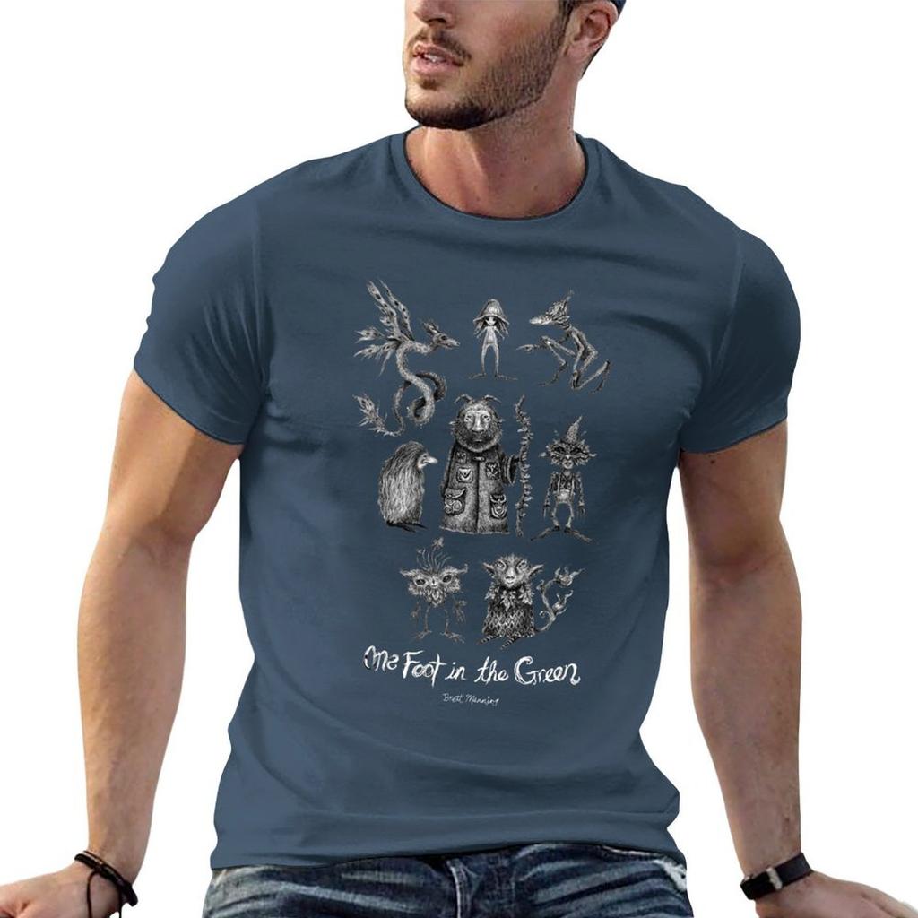 Faerie Friends One Foot In The Green Tshirt Big Size Simple Tshirt