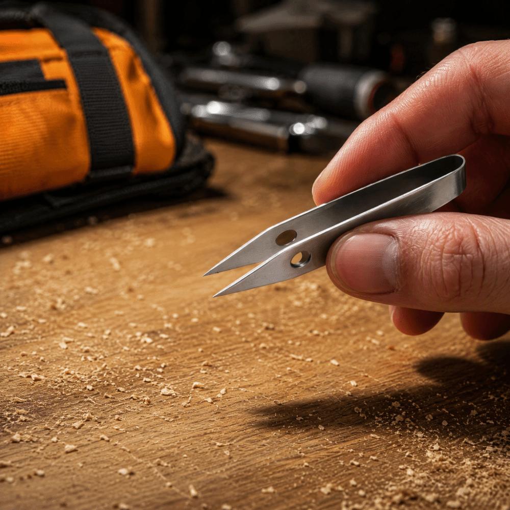 Precision Outdoor Pick-Up Tool Multi-Function Precision Clip Multi-Purpose Tweezers Camping