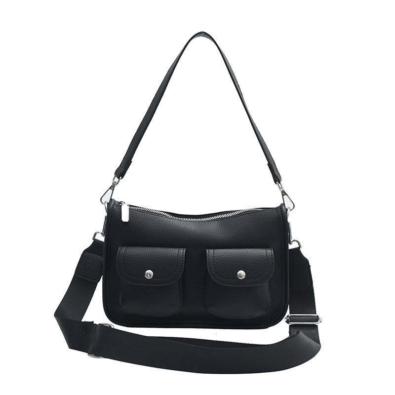 Ielgy Underarm Ladies Small Square Bag Fashionable Fashionable One-Shoulder Messenger Bag