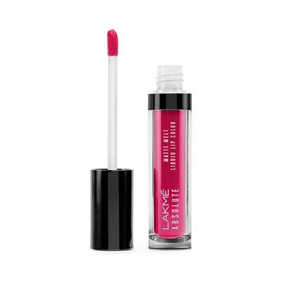@ Lakme Absolute Matte Melt Liquid Lip Color Pink Poison 6 Ml UKR328_60%OFF