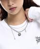 Cream Soda Lab Smile Pendant Layered Chain Necklace